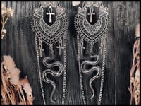 Image 4 of Shántánii - long snake earrings