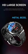 MSL 1.39-inch 4G Network Smart Watch - Dual Camera, GPS, NFC, Android, and Waterproof