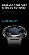 MSL 1.39-inch 4G Network Smart Watch - Dual Camera, GPS, NFC, Android, and Waterproof