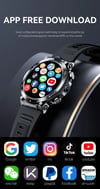 MSL 1.39-inch 4G Network Smart Watch - Dual Camera, GPS, NFC, Android, and Waterproof