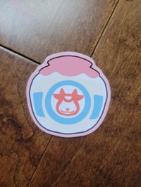 Moo Milk Sticker