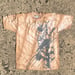 Image of Electric Box T-Shirt - Persimmon Cross Dyed