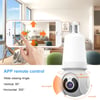 MSL 8MP E27 Bulb Camera with WiFi Surveillance, LED Bulb, AI Tracking
