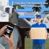 4K 8MP IP Camera Dual Lens WiFi Security Smart Home Waterproof