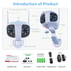 4K 8MP IP Camera Dual Lens WiFi Security Smart Home Waterproof
