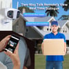 4K 8MP IP Camera Dual Lens WiFi Security Smart Home Waterproof