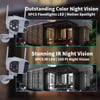 4K 8MP IP Camera Dual Lens WiFi Security Smart Home Waterproof