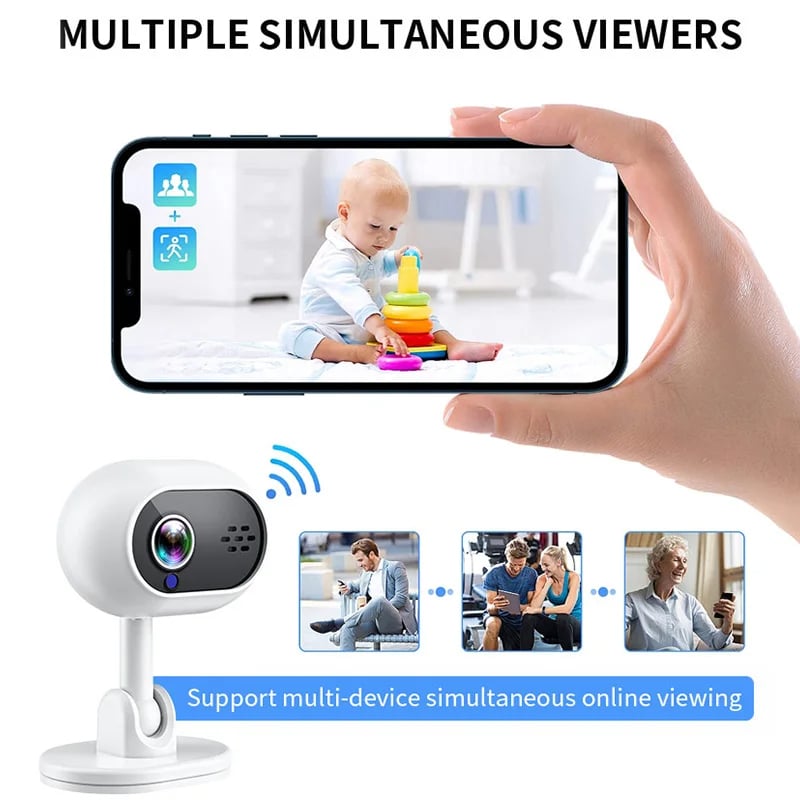 1080P Mini Smart WiFi IP Camera Indoor Wireless Home Security