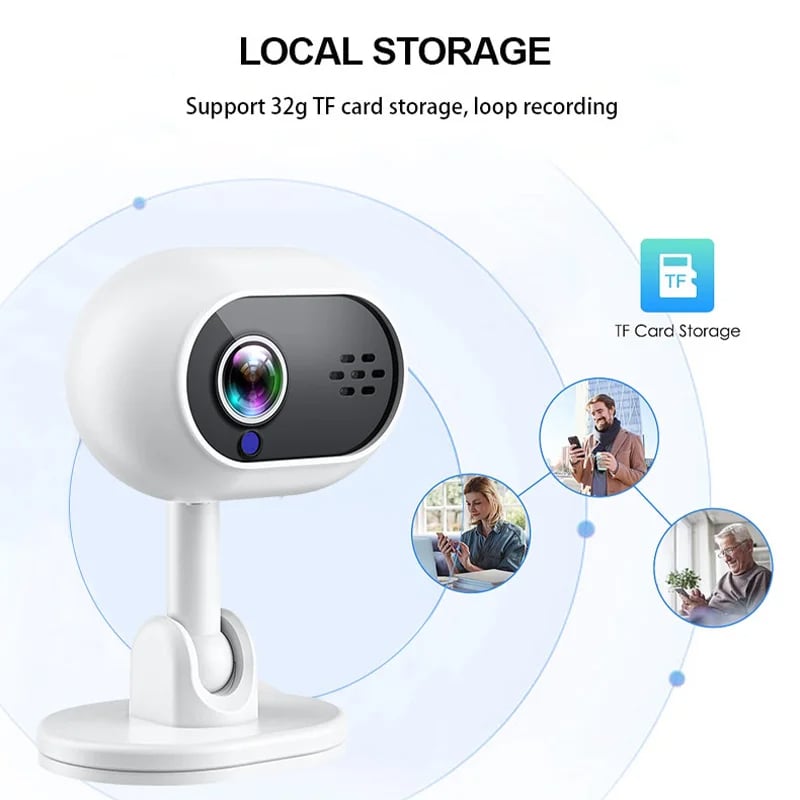 1080P Mini Smart WiFi IP Camera Indoor Wireless Home Security