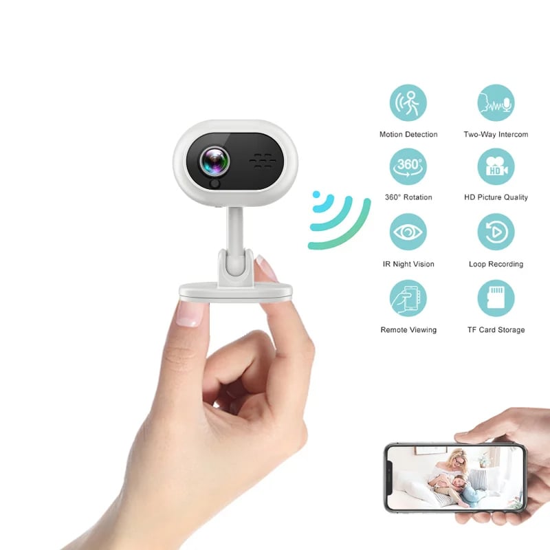 1080P Mini Smart WiFi IP Camera Indoor Wireless Home Security