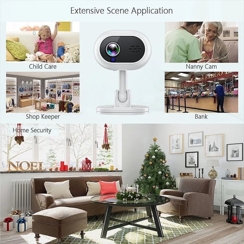 1080P Mini Smart WiFi IP Camera Indoor Wireless Home Security