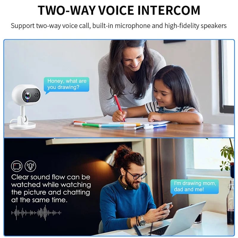 1080P Mini Smart WiFi IP Camera Indoor Wireless Home Security
