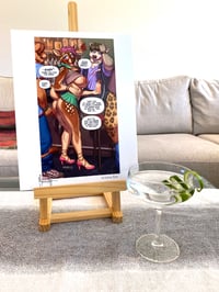Image 3 of "Free Drinks All Night" Signed Print