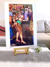 Image 4 of "Free Drinks All Night" Signed Print