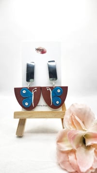 Earrings | Aretes Cooper Buttlerfly