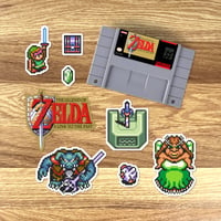 Image 4 of The Legend of Zelda: A Link to the Past Sticker/Magnet Sets