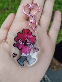 Image 2 of FNF Soft Mod Grace Keychain