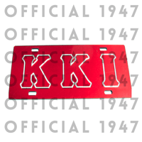 KKI LICENSE PLATE (IN STOCK)