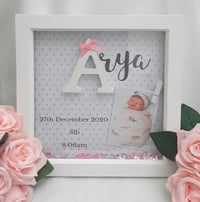 Image 7 of New baby frame, baby girl frame baby boy frame, nursery decor, baby keepsake frame, new baby frame