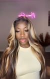 Chocolate Highlight blend wig