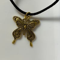Image 4 of Bold Gold Expression Necklace