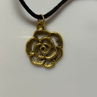 Image 5 of Bold Gold Expression Necklace