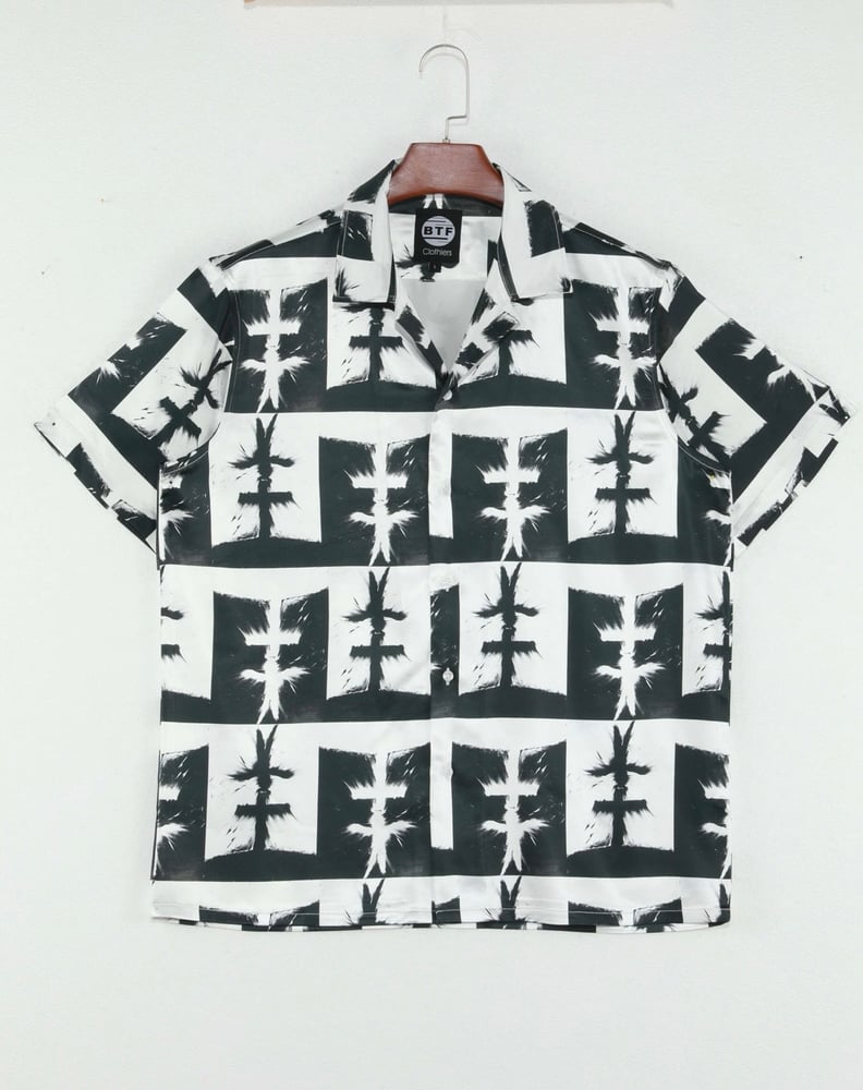 Image of BTF - Mind of a Maniac Silk Bowling Shirt