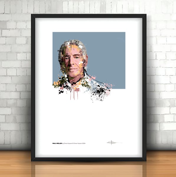 Image of NEW! Paul Weller Limited Edition A3 Print