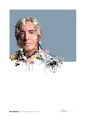 Image of NEW! Paul Weller Limited Edition A3 Print