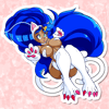 Felicia and Butterfly Sticker