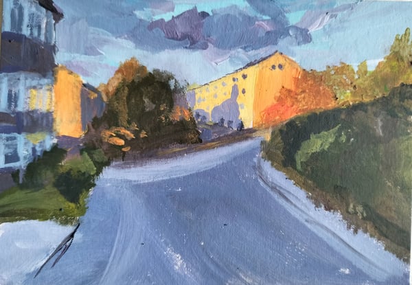 Image of 'Golden Hour Cleveden Road' 