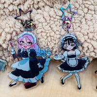 Image 2 of Alien Stage Maid Acrylic Charms (PRE-ORDER)