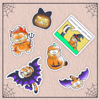 Image 1 of GARFIELD TATTOO STICKER PACK