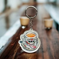 Image 1 of Hong Kong Milk Tea Keyring