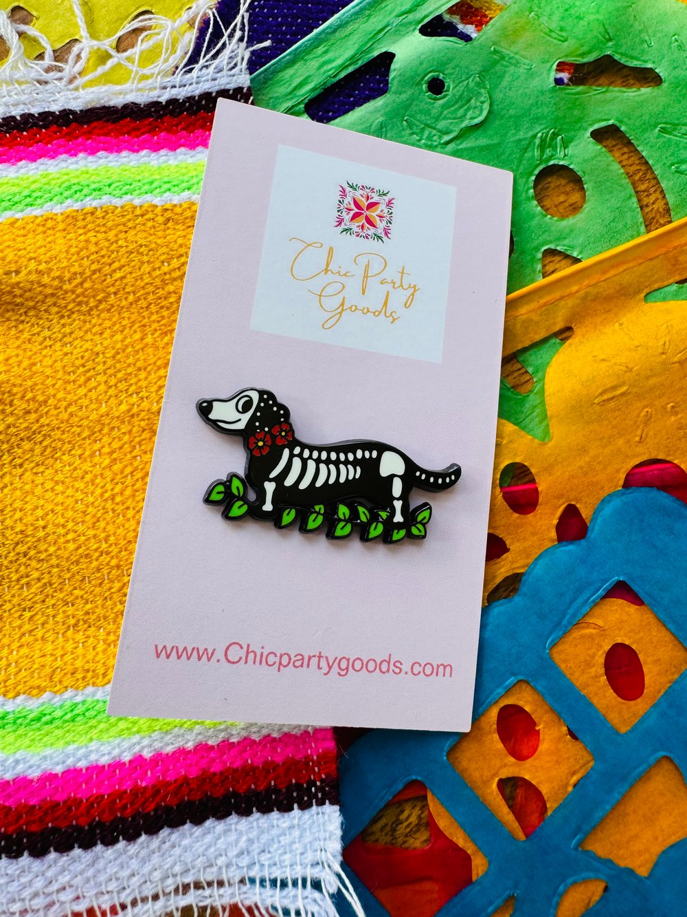 Pet Day Of The Dead Pin