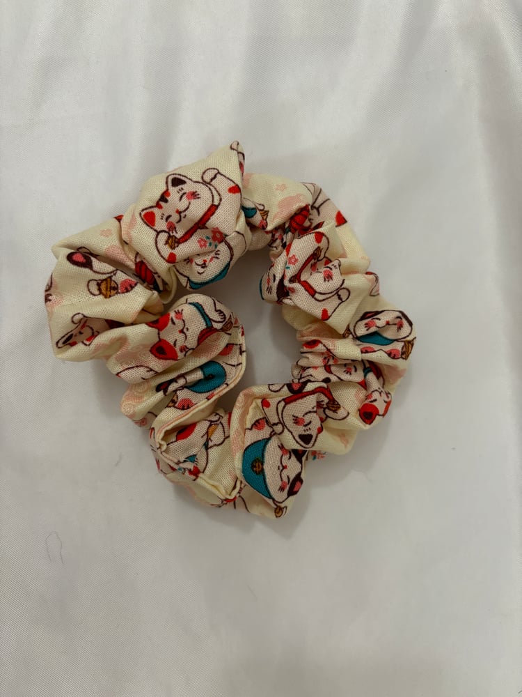 Image of Lucky Cat Scrunchie