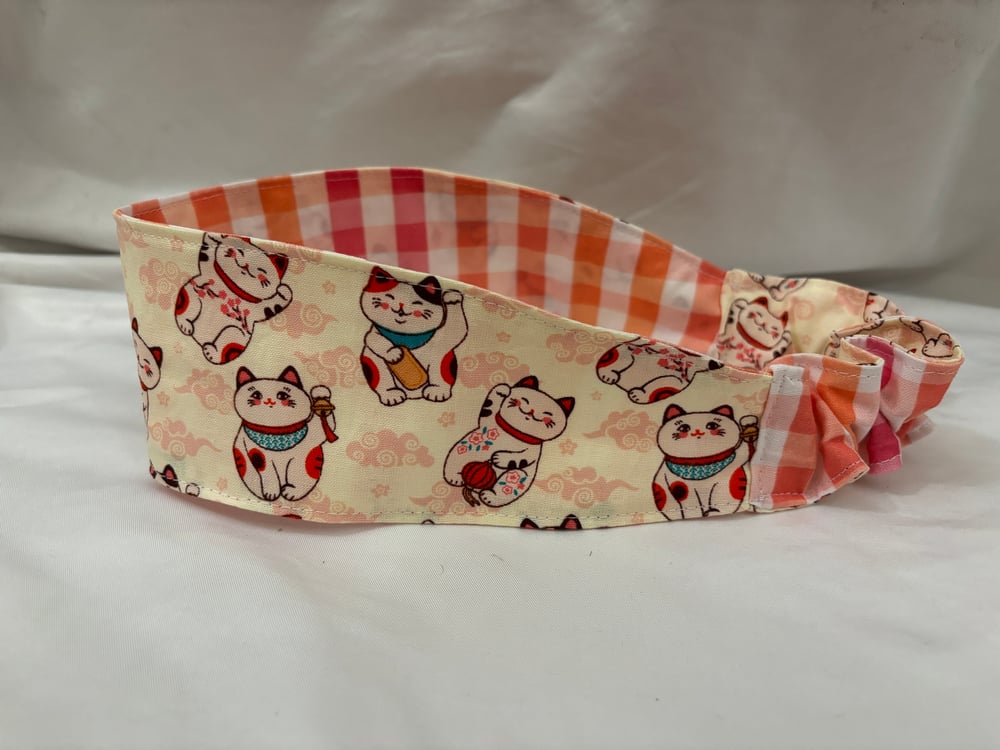 Image of Lucky Cat Reversible Headband