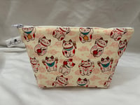 Image 1 of Lucky Cat Zipper Pouch