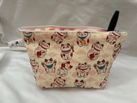 Image 2 of Lucky Cat Zipper Pouch