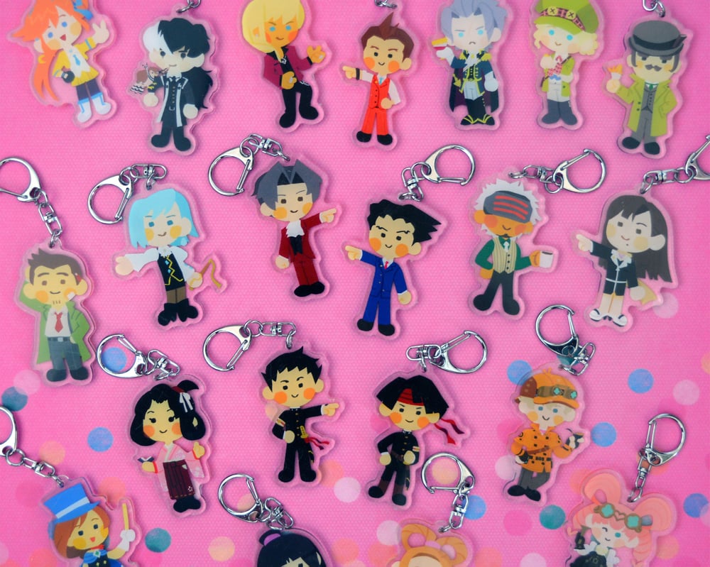 Image of Ace Attorney Charms