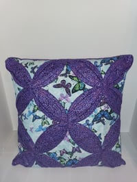 Image 1 of Cathedral Window Pillow