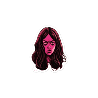 Image 1 of Unimpressed Snarl Sticker