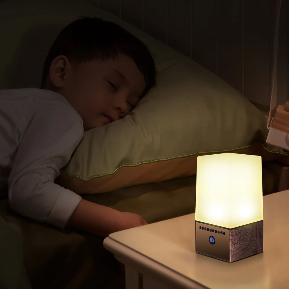 4K HD Smart Lamp with Built-in Surveillance Camera – WiFi Security & Motion Detection