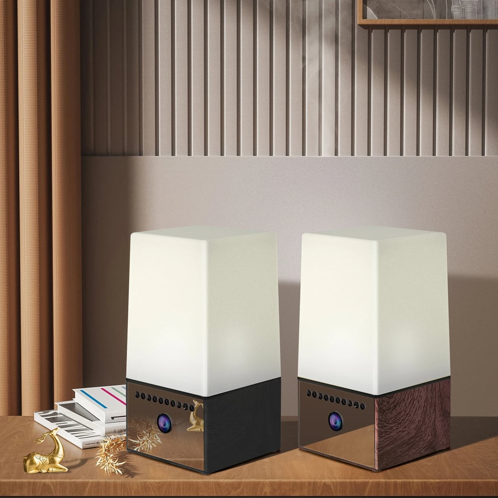 4K HD Smart Lamp with Built-in Surveillance Camera – WiFi Security & Motion Detection