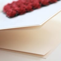 Image 3 of Handmade Wedding Anniversary Card. Keepsake Heart Card Made For Any Year. 