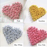 Image 4 of Handmade Wedding Anniversary Card. Keepsake Heart Card Made For Any Year.