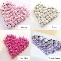 Image 6 of Handmade Wedding Anniversary Card. Keepsake Heart Card Made For Any Year.