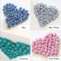 Image 9 of Handmade Wedding Anniversary Card. Keepsake Heart Card Made For Any Year.