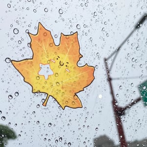 Image of Autumn Leaves 🍂 | Electrostatic stickers