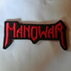 Manowar logo patch